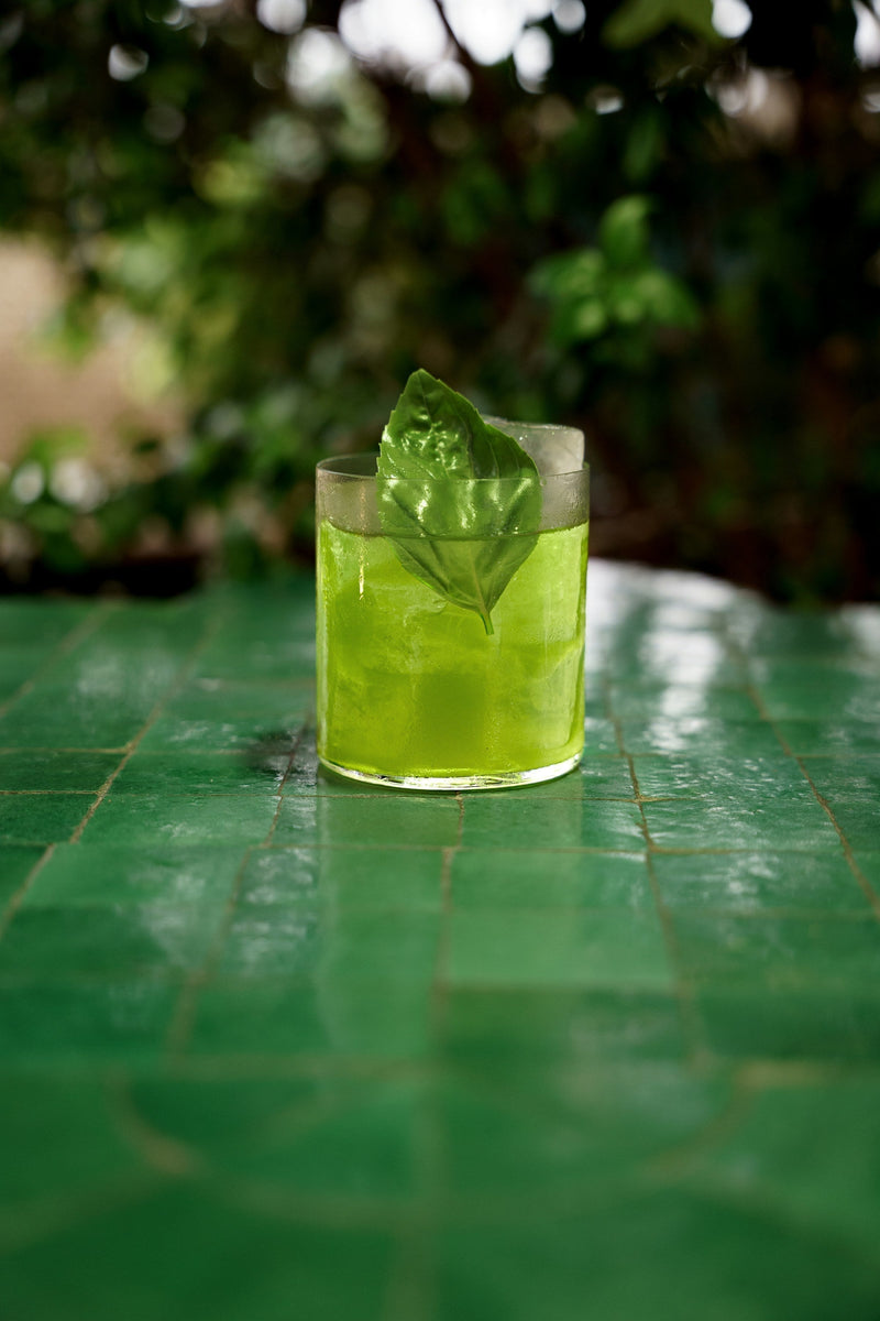 Alkoholfreier Coconut Basil Smash