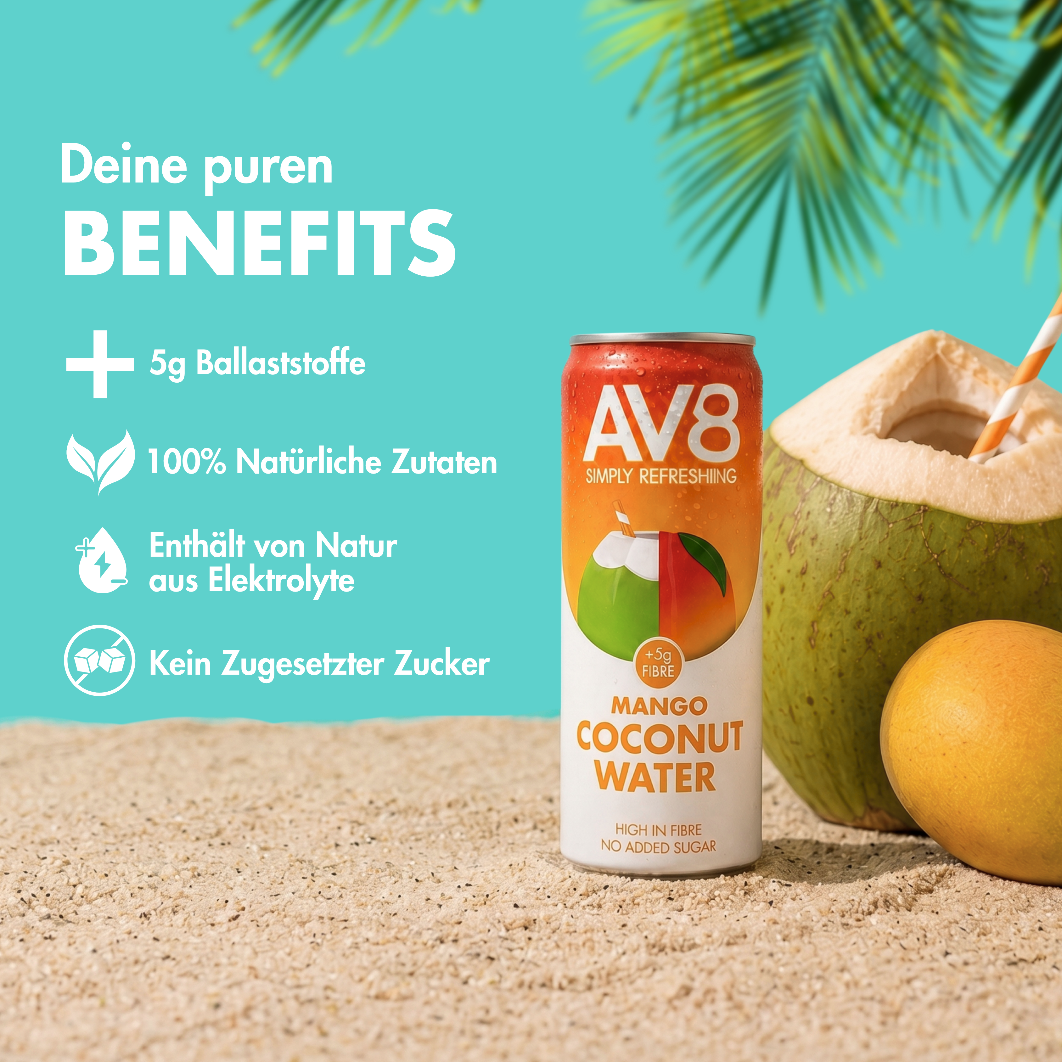Mango Kokoswasser - 320ml
