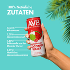 AV8 Wassermelone Kokoswasser Inhaltsstoffe – 100% natürliche Zutaten, Wassermelone, 5g Ballaststoffe, kein Zuckerzusatz